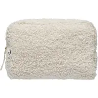 Jollein - Etui (Boucle - Naturel) - 100% Polyester - Luieretui, Baby Toilettas - 21x14cm