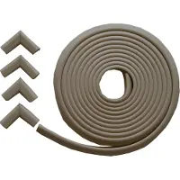 Jippie's Ecken- und Kantenschutz - 4 st. - 3,8 Meter - Weiß - - One Size - Sicherheitsausrüstung