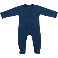 Babys Only Boxpakje met voetjes Melange jeans - 56
