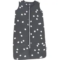 Briljant Baby Winterslaapzak Katoen Spots - antraciet 90cm