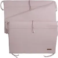 Babys Only Bed/boxbumper Sparkle zilver-roze mêlee