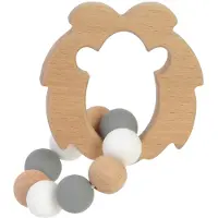 BamBam Rassel - Holz - Leo - - One Size - Rasseln