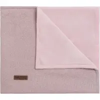 Babys Only Ledikantdeken soft Sparkle zilver-roze mêlee
