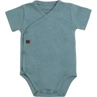 Babys Only Rompertje Melange stonegreen - 68