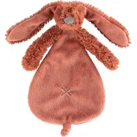 Happy horse Konijn Richie Knuffeldoekje - Roestbruin - Baby cadeau