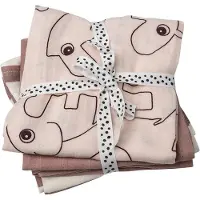 Done by Deer Hydrofiele Doek - 3-pack - 70x70 cm - Deer Friends - - OneSize - Hydrofiele Doeken