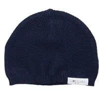 Noppies baby baby muts Zola Blauw Jongens/Meisjes Katoen Effen - maat 44
