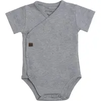Babys Only Rompertje Melange grijs - 68