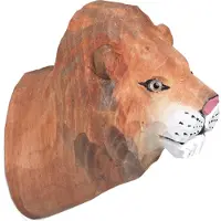 Ferm Living Kapstok Animal Hand-Carved Hook Lion