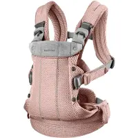 BabyBjörn Draagzak Harmony - 3D Mesh - Oudroze - Buikdrager - Rugdrager – Ergonomisch – Zachte details