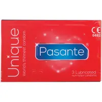 Pasante - Pasante Unique Latex-vrije condooms 3 stuks online kopen