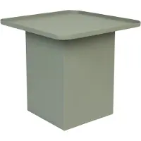 White Label Bijzettafel Sverre Square Green