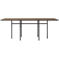 Audo Copenhagen Snaregade Rectangular Eettafel Black | Dark Stained Oak