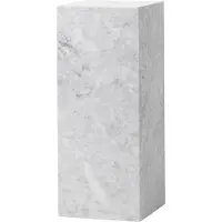 Audo Copenhagen Plinth Pedestal Tafel White Marble Carrara