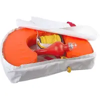 PLASTIMO Horseshoe Floating Oranje with Light