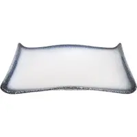 Tokyo Design Studio - Tajimi Serveerbord - Blauw/Wit - 30 x 22,2 cm - Japans Servies