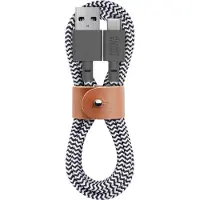 Native Union Belt USB-C Naar USB-A 1,2 Meter Kabel Zebra