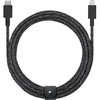 Native Union Belt Cable Kevlar - USB-C to Lightning - 3m - Cosmos Black