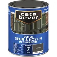 Cetabever deur & kozijn meesterbeits dekkend zijdeglans RAL 7022 750 ml