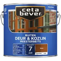 Cetabever Meesterbeits Deur & Kozijn Glans 085 Teak Transparant 2,5 LTR
