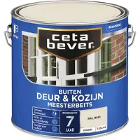 Cetabever deur & kozijn meesterbeits dekkend zijdeglans RAL 9001 2,5 liter