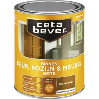 Cetabever deur, kozijn & meubelbeits transparant rustiek eiken zijdeglans 750 ml