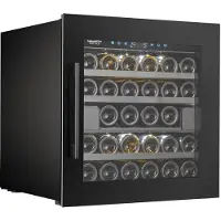Temptech Sommelier Wijnkoelkast SOMZ60DB 2 Zones Zwart