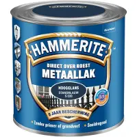 Hammerite Metaallak Standblauw S028 Hoogglans 250ml