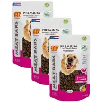BF Petfood 3x100 gr Biofood meat bars kalkoen hondensnack
