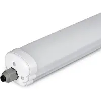 V-TAC 12-pack LED Armatuur - IP65 Waterdicht - 120 cm - 160lm/W - 24W - 3840lm - 6500K Daglicht wit - Koppelbaar