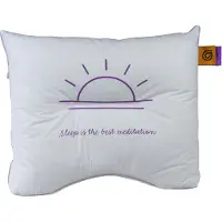 Gilder ZEN kussen Firm | vulling 70% vezelbolletjes, 30% latex staafjes (Fusionfiber) | vulgewicht 1150 gr. | anti-allergisch | 60x70 cm