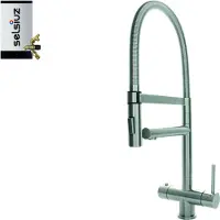 Selsiuz Inox XL kokend water kraan met combi extra boiler inox