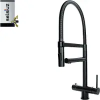 Selsiuz Inox XL kokend water kraan met combi extra boiler gunmetal