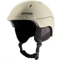 Sinner Titan Ski / Snowboard Helm (grijs) Grijs S (52-54)