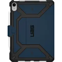 Urban Armor Gear Metropolis Bookcase voor de Apple iPad 11 (2025) 11 inch A16 / iPad 10 (2022) 10.9 inch - Blauw