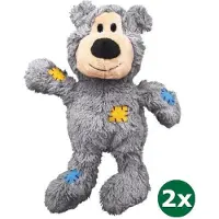 Kong wild knots bear assorti 2x 14x7,5x18 cm