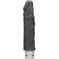 Erotic Treasure Realrock Vibrator – Realistische Vibrator 20 cm – Zwart