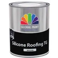 Global Paint Silicone Roofing TG SR250 | Dakcoating 1 KG - Lichtgrijs