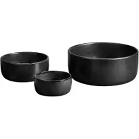 Aida Raw kom 3-delig Titanium Black
