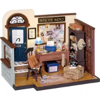 Robotime Mose's Detective Agency DG157 - DIY miniatuurhuisje - Miniatuur - Poppenhuis - Knutselen