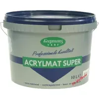 Koopmans Acrylmat Super | Matte Muur- & Gevelverf 2,5 LTR - Wit