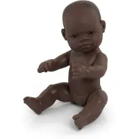 Miniland African Baby Doll 32 Cm Bruin Kinderen