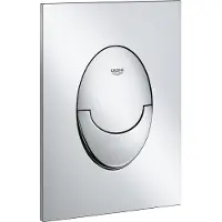 GROHE Skate Air S bedieningspaneel - Extra smal - chroom - geschikt voor inbouwreservoirs