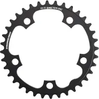 Stronglight AA7075 Kettingblad 42T 9/10-speed Inner 110BCD, zwart 2022 Kettingbladen