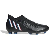 Adidas PREDATOR EDGE.3 FG,CBLACK/FTWWHT/VI Voetbalschoenen | Maat 41 1/3