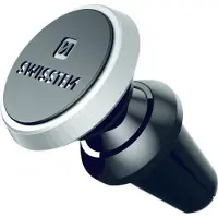Swissten Magnetische autohouder S-GRIP LUCHTVAART AV-M9-SILVER, Smartphonehouder, Zwart