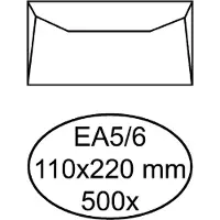 Quantore Bankenvelop EA5/6 Wit (180060)