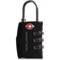 Fabrizio Worldpack TSA Cijferslot Zwart