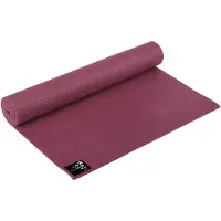 Yogistar Basic 4 mm yogamat (Maat One Size, Rood)