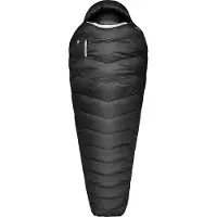 Grüezi Bag - Biopod Down Hybrid Ice Extreme - Donzen slaapzak 200 cm - Wide, dark asphalt